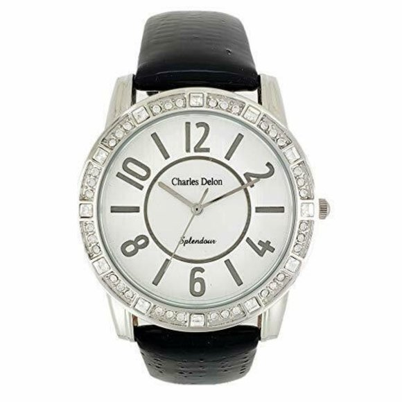 Charles Delon Casual Style Silver Watch - Picture 1 of 3